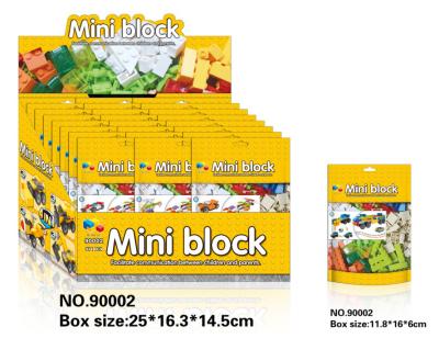 China Construction Toy Building Blocks Toys Set In PVC Bag Mini Le Block With EN71 Certificate 24Items MIX for sale