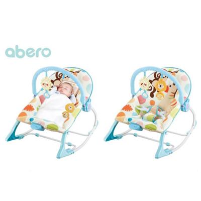 China Multifunctional Electronic Toy Monkey Rocker Chair With Vibration Music Rattle for sale