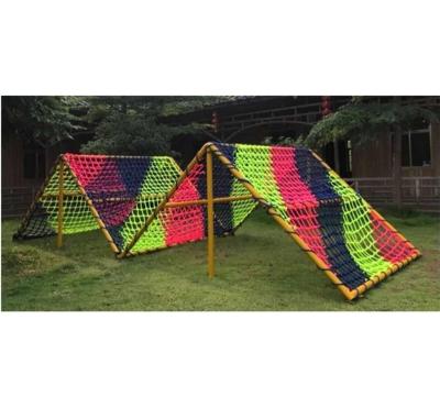 China Commercial High Quality Polyester Park Netting Highest Product Kids Adventure Playground Climbing Equipment For Sale for sale