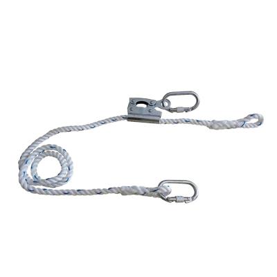 China Adjustable Work Positioning Adjustable Lanyard for sale