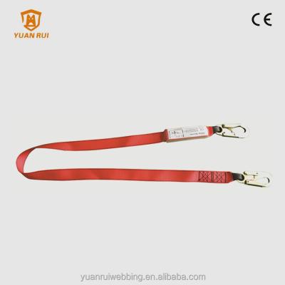 China 2017safety high tenacity product occupational safety belt with fender lanyard for sale