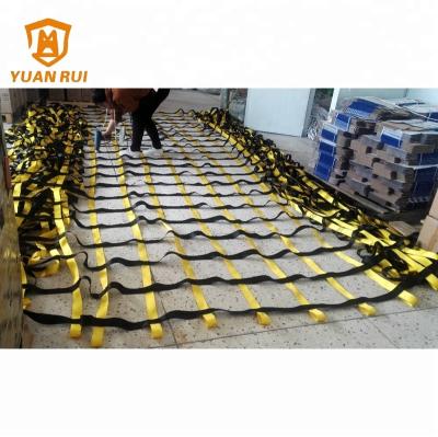 China Cargo 100% Polyester Webbing Net / Climbing Net For Obstacle Course for sale