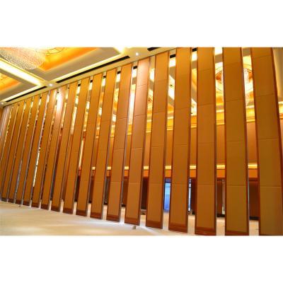 China Durable And Easy To Use Exterior Raw Wall Divider Partition Sliding Door Hall 100Mm MDF for sale