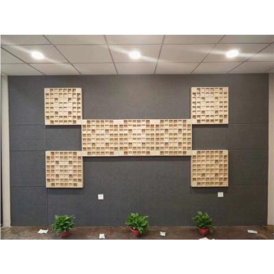 China Efficient And Lightweight Sound Proof 600*600 Opera Wood Diffusor for sale