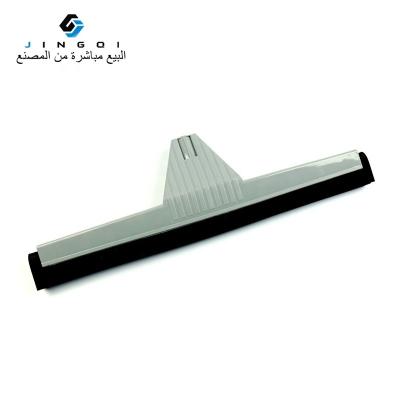 China Good quality viable clean floor factory direct sale squeegee floor wiper rubber plastic head for sale