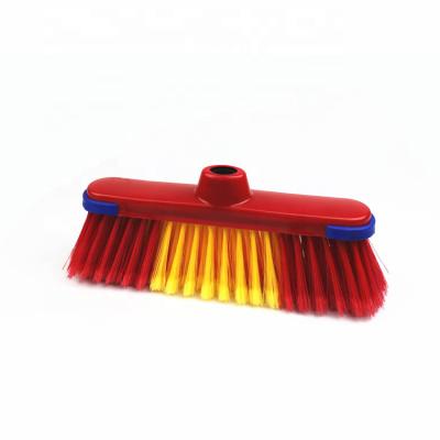 China Viable Wholesale Broom And Broom Manufacturers Sold Cheap Products Plastic Soft Broom Brush Head for sale