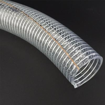 China EASTOPS Anti Static High Quality Electric Flexible Hose PVC Steel Wire Anti Static Hose For Transportation for sale