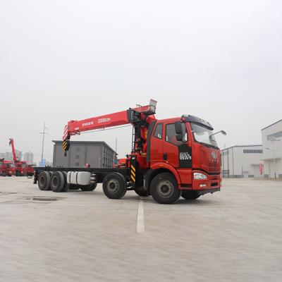 China TRUCK CRANE 22.6m Max Height Jib Crane 5 Section Telescopic Boom Crane Traveling Hydraulic Crane Factory Direct Selling for sale