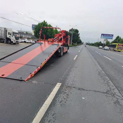 China TRUCK CRANE K168 factory direct sale Crane Hydraulic Crane Car Towing Flatbed Trailer Crane For Trailer for sale