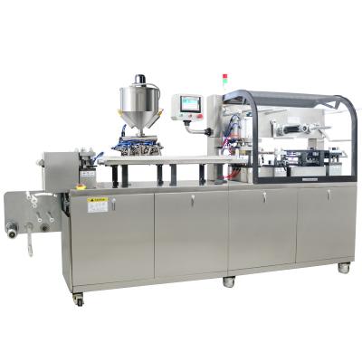 China Food KA PACKING Small Liquid Honey Cheese Sauce Butter Blister Blister /Automatic Blister Packing Machine for sale