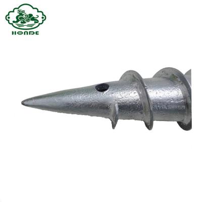 China Steel Deck Earth Screw Anchor Bolt Piles for sale