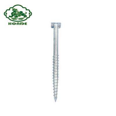 China Steel Commercial Cheap Hex Head Ground Screw For House for sale