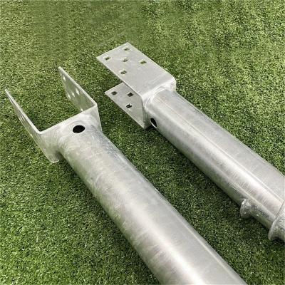 China Galvanized Steel Base No Ground Screw Digging Pile for sale