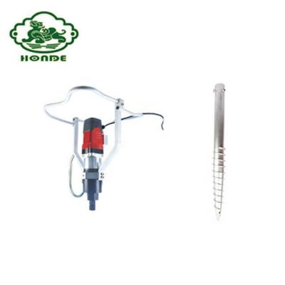 China Lowest Price Solar Photovoltaic Mini Drilling Machine Ground Screwdriver for sale