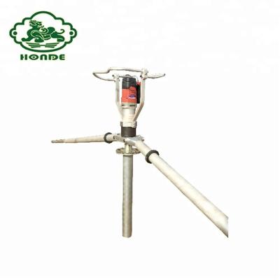 China Solar Photovoltaic Helical Screw Portable Electric Ram Equipment for sale