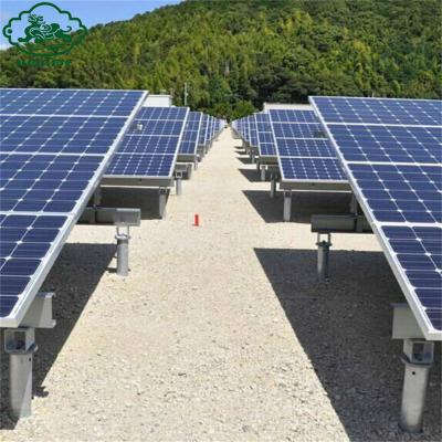 China Framed Or Frameless Solar Ground Solar Panel Mount Bracket Mount for sale