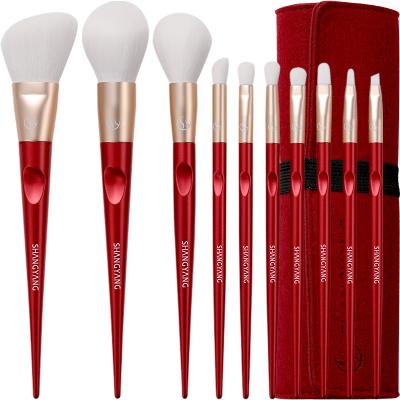 China Luxury High Quality Reusable Soft Loose Makeup Brush Powder Brush Eyeshadow Brush for sale