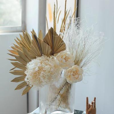 China Amazon Hot Sale Home Decor Natural Preserved Dried Flowers Fade Bakerfocus Bouquet for sale