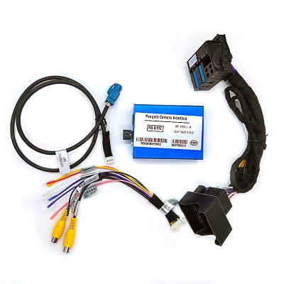 China Smart Video Interface Car Reversing Video Assistance Camera Interface For Peugeot New 208 308 508 2008 408 3008 4008 for sale