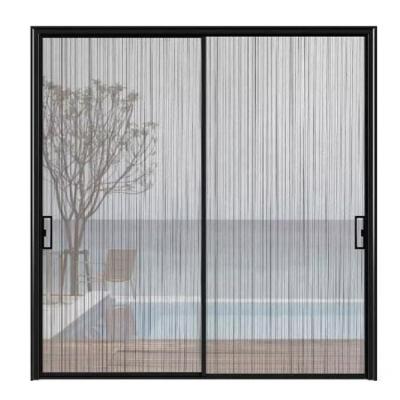 China Modern light sound insulation and moisture proof aluminum glass sliding door for living room kitchen for sale