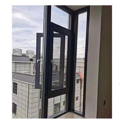 China Custom high quality modern aluminum window aluminum window electric movable screen window for sale