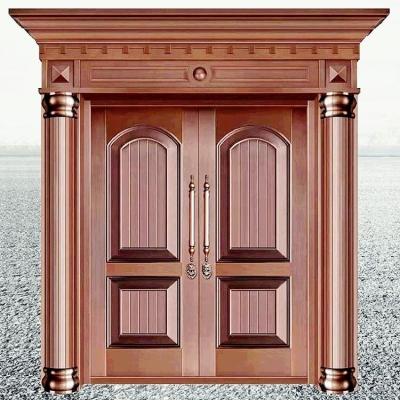 China Modern cast aluminum entrance door for sale