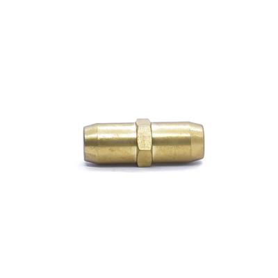 China Pneumatics Brass Connector For Nylon Push Tube Copper Fitting Size 6 8 10 12mm To Lock for sale