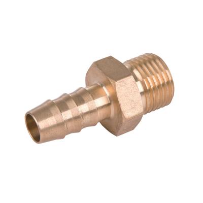 China OD12 M16*1.5 Brass Hose Nipple Tube Connector Hose Fittings Reducer for sale