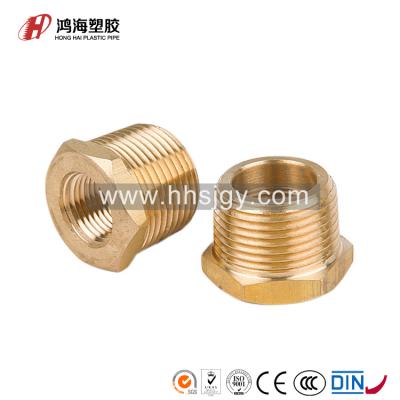 China C40 Brass Pipe Fitting BRASS Reducing NPT x NPT Adapter Female Male for sale