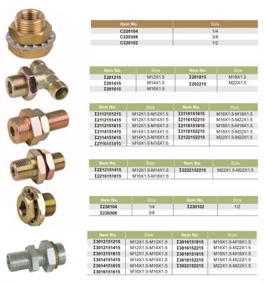 China 4) BRASS car fitting > C - transition joints - buckhead fit for sale