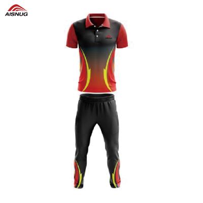 China Polyester + Spandex Custom Sports Best Cricket Jersey Full Sleeve Designs Australian Cricket Team Uniform Best World Cup for sale