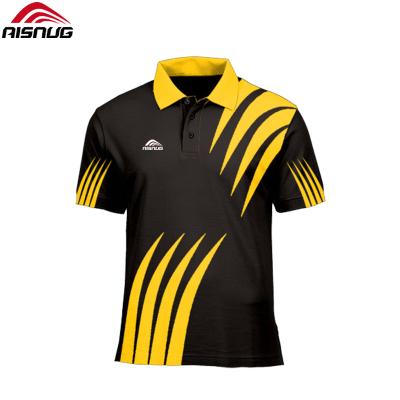 China New Best Model Polyester + Spandex New Zealand Sports Sublimation Cricket Yellow Tank Top for sale