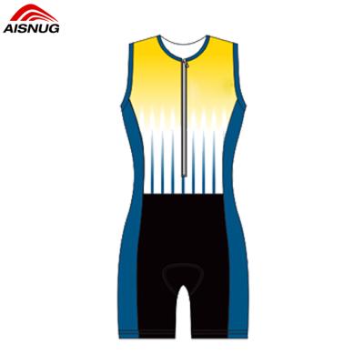 China OEM Breathable Sublimation Shorts Quick Dry Sleeve Woman Custom Pro Tri Suit for sale