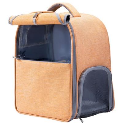 China Latest Design Newcomers Code Gray Green Oxford Cloth Travel Bag Viable Medium Orange Pet Carrying Bag for sale