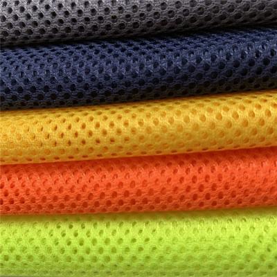 China Waterproof 100% Polyester Warp Knitting Mesh Fabric for Sportswear/Bags/Hat/Shoes Lining for sale