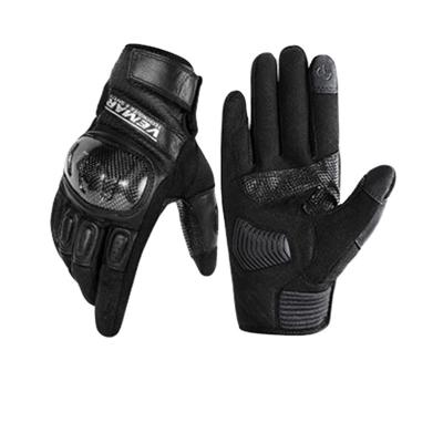 China Summer Full Finger VEMAR Breathable Enduro Motocross Gloves Men Biker Motorcycle Accessories Motorbike Gloves Cycling Gloves Black for sale