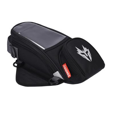 China Brand New 2022 High Capacity Engine Tank Oil Tank Bag Waterproof Black Navigation Magnetic Motorcycle Saddle Bag for sale