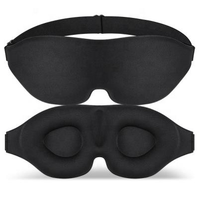 China 2021 Anti-wrinkle eye mask panda design 3D sleepingmask, sleep eye cover mask, 3D sleep mask with memory foam EM-016 for sale