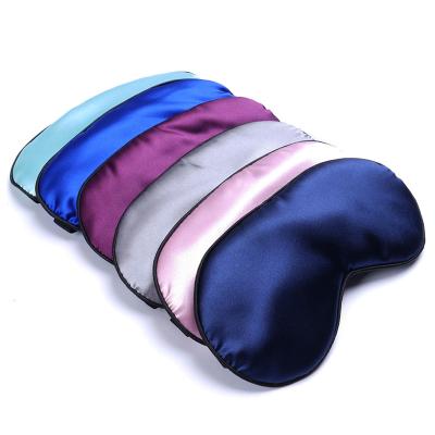 China 2021 Anti-wrinkle silk sleep mask, 3D sleep mask set, sleep silk mask SM-096 for sale