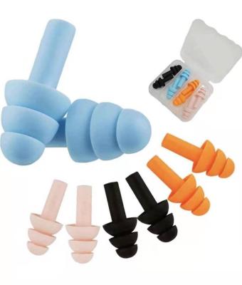 China Safety\2021 soft\comfortable earplugs\disposable silicone ear plugs for sleeping,Christmas tree shape ear plugs/earplugs EP-031 for sale