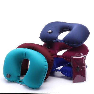 China 2021 inflatables inflatable pillow, travel pillow, inflatable neck pillow IP-015 for sale