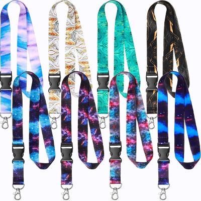 China Advertising Custom Logo Dye Sublimation Polyester PVC/ID Lanyard Wholesale Neck Lanyard Straps Sample Free for sale