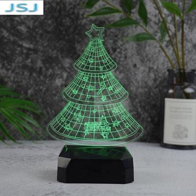 China Creative Optical 3D Illusion Vision China Product RGB Color Changing Acrylic Creative 3D Illusion LED Night Lamps Home Decor With Remote Control for sale