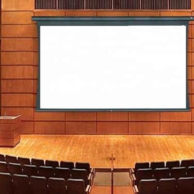 China Customized Motorized Electric Overlarge Projection Screen Electric Projector Screen for sale