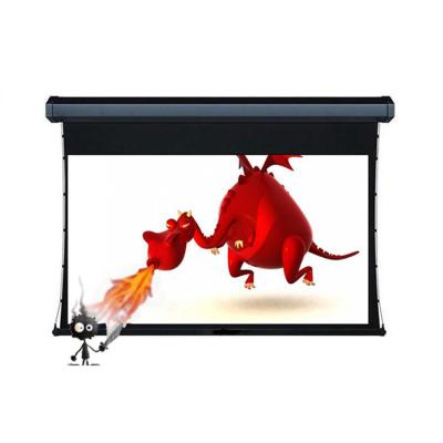 China 200 Inch 4:3 Electric Projector Screen Electric With Remote Control Projection Screen for sale