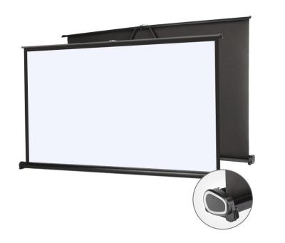 China Portable Factory Desktop Movie Screen Outdoor Cinema Pull Up Quickly Fold Fold Projector Screen Foldable Projection for sale