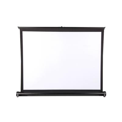 중국 30inch Portable Projection Screen Table Projector Screen Desktop Projector Screen for Business Meeting 판매용