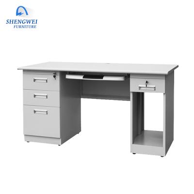 China (Other) latest simple design adjustable high quality steel computer desk table in hot sale for sale