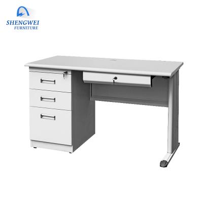 China Competitive price adjustable multifunctional table steel computer desk (other) with drawer for sale