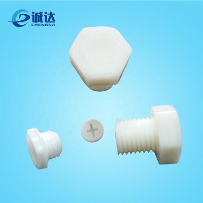 China High quality plastic fastener PP.PE.ABS.PA6.PA66 nylon screw bolt gasket and nuts for sale for sale